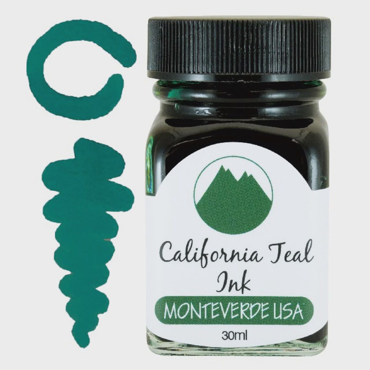 California Teal Bottle Ink