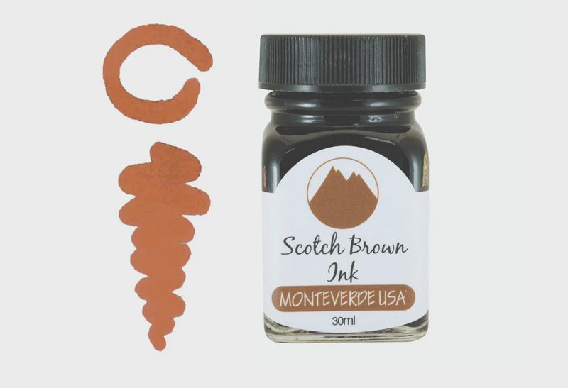 Scotch Brown Bottle Ink