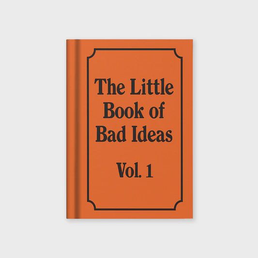 Book of Bad Ideas Fabric Hardback Notebook A7