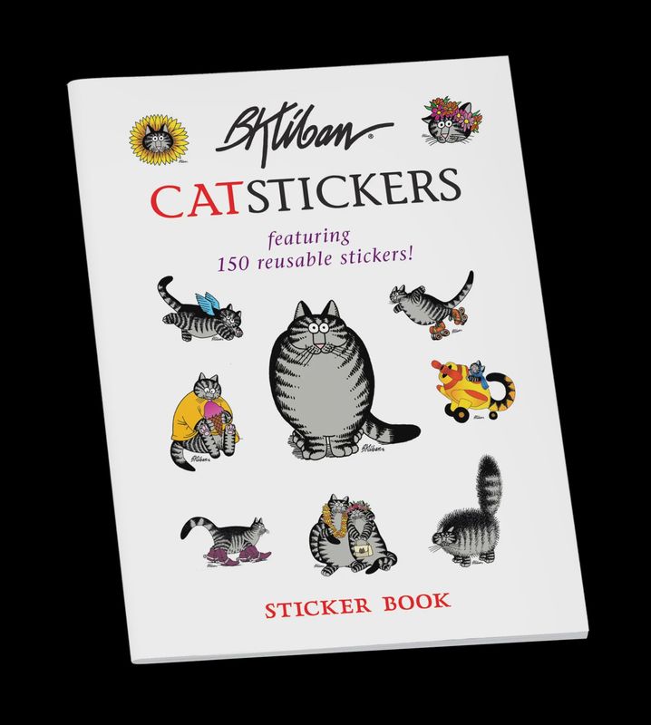 B. Kliban: Cat Stickers Sticker Book