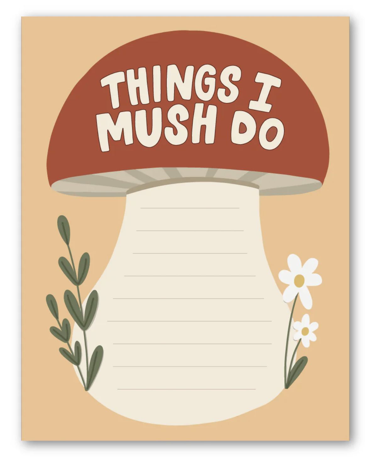 Things I Mush Do Notepad
