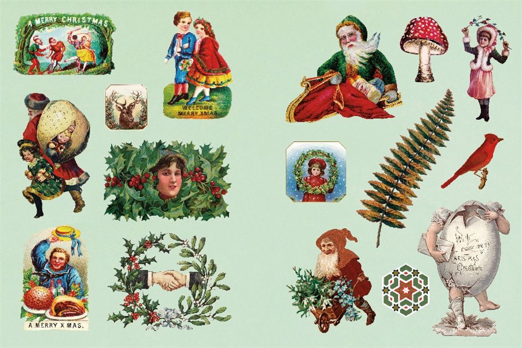 Antiquarian Sticker Book Imaginarium