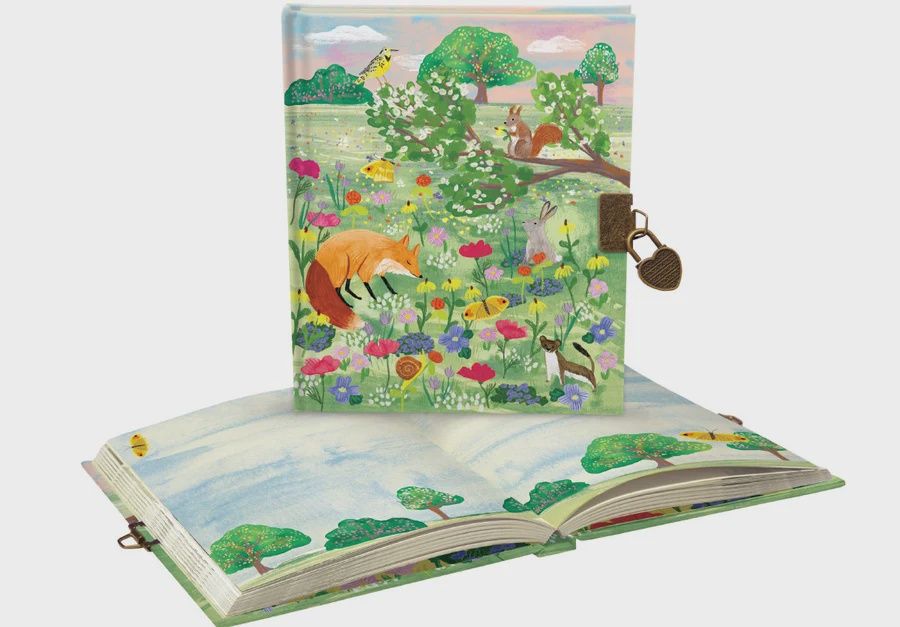 Meadowland Lockable Notebook