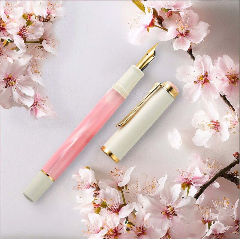 M200 Cherry Blossom Fountain Pen Fine Nib