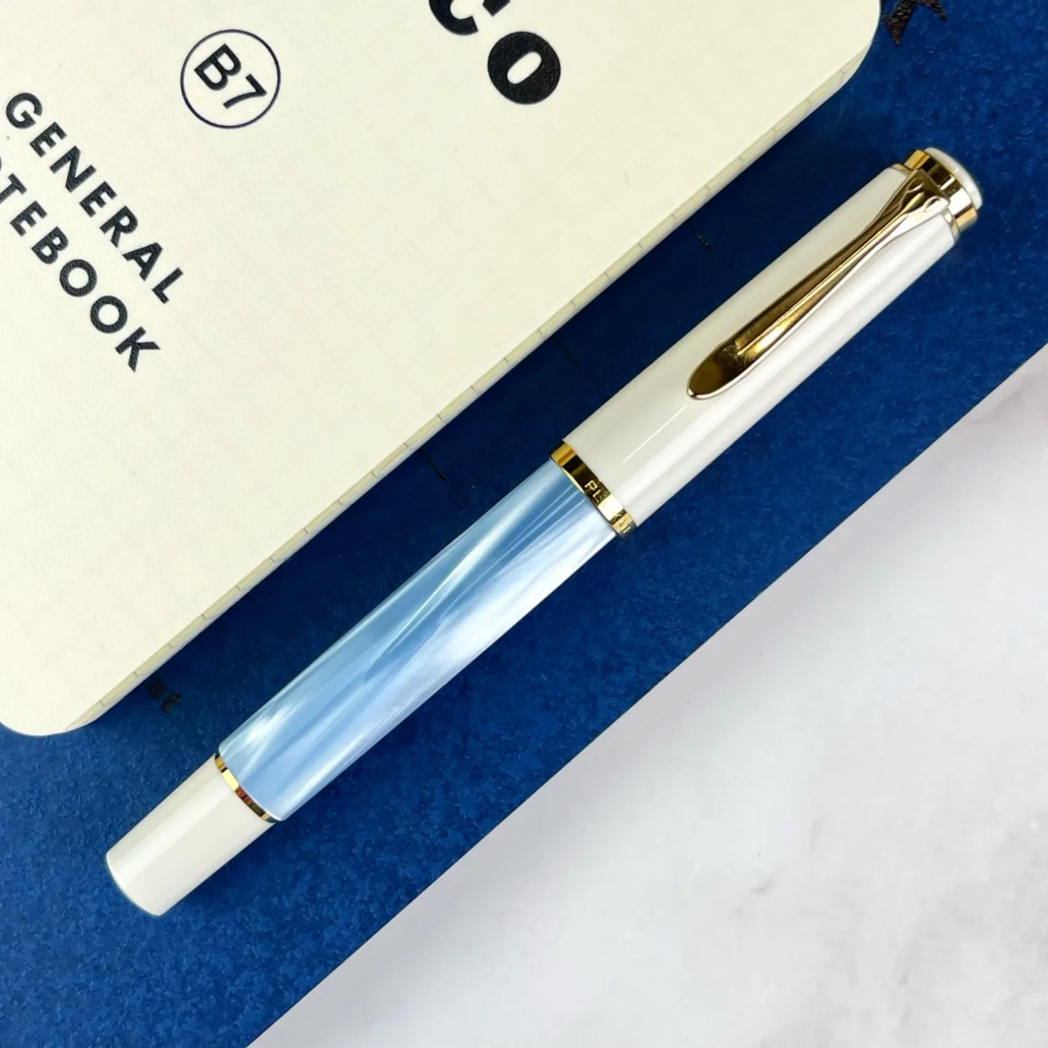 M200 Pastel Blue Fountain Pen Fine Nib