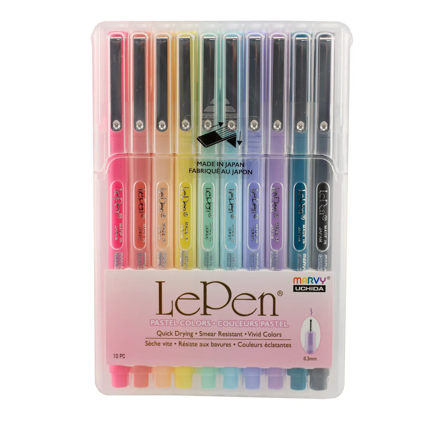 10 pack Le Pen Pastel Set