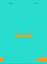 A6 Webnotepad Lined Turquoise