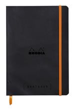 A5 Goalbook Black Dotted