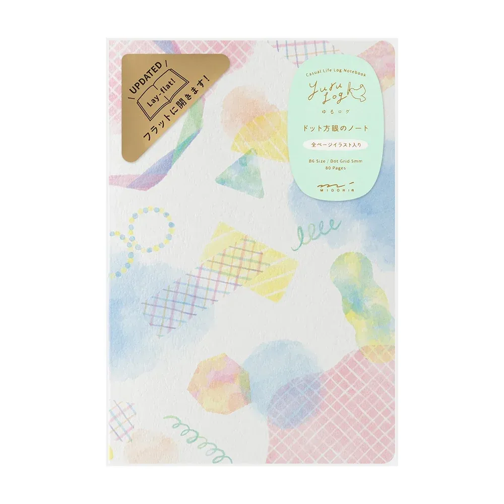 Yuru Log Notebook B6 Watercolor