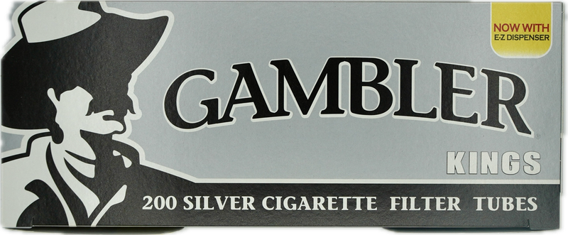Gambler Tubes King Size - Silver