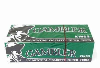 Gambler Tubes King Size - Menthol