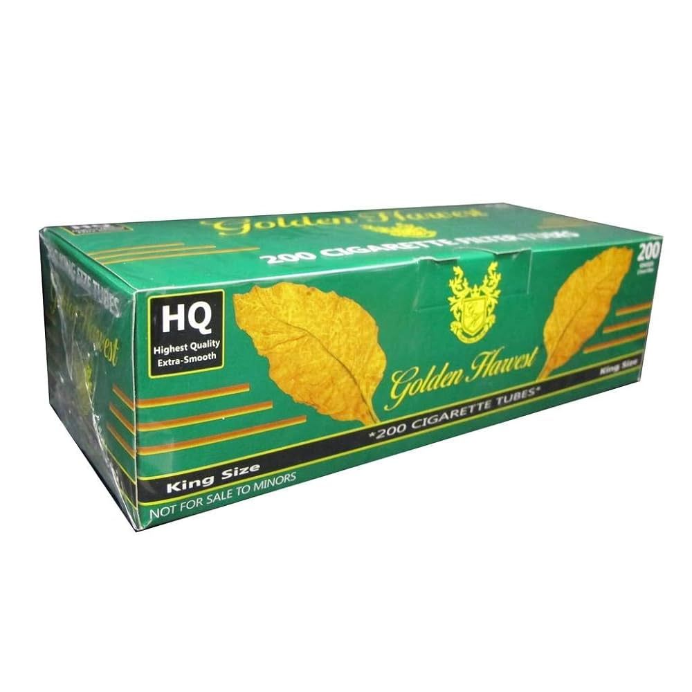 Golden Harvest Tubes King Size - Menthol