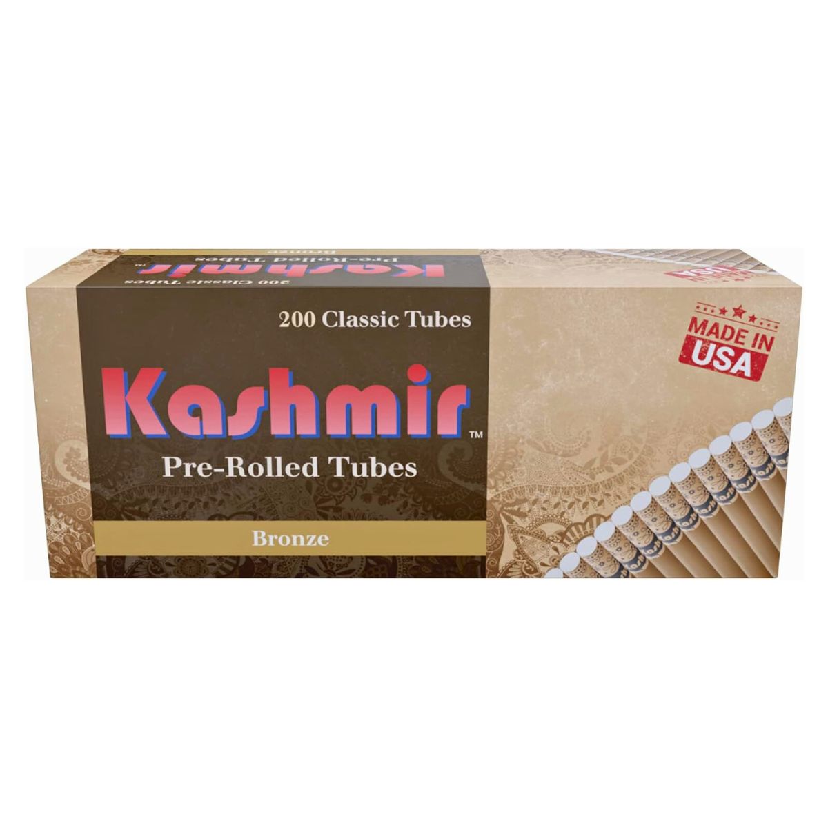Kashmir Tubes King Size - Bronze
