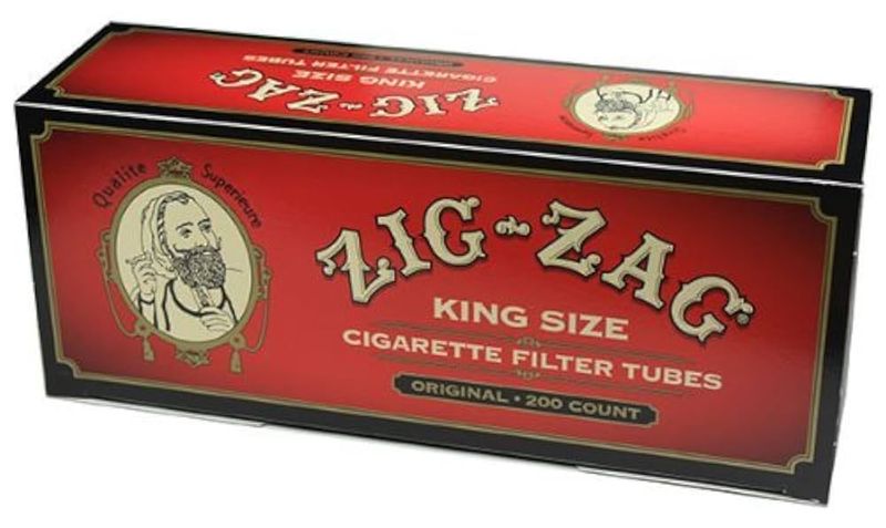 Zig Zag Tubes King Size - Regular