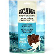 ACANA Dog Treats Chewy Strips Salmon SkinCoat&amp;Dgst Sprt 113g
