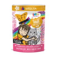 BFF Cat OMG Tuna &amp; Turkey Tickles 3 oz Pouch