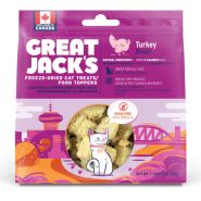 Great Jack&#39;s Cat FD Treats/Topper Turkey 28g