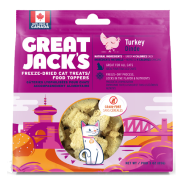 Great Jack&#39;s Cat FD Treats/Topper Turkey 85g