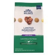 Natural Balance LID Dog Lamb &amp; Brown Rice Large Breed 12 lb