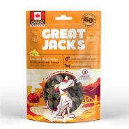 Great Jack&#39;s Dog Treats GF Pork Liver &amp; Cheese 198 g