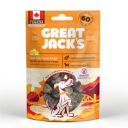 Great Jack&#39;s Dog Treats GF Pork Liver &amp; Cheese 56 g