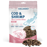 Icelandic+ Cat Combo Bites Mini Cod &amp; Shrimp 1.75 oz
