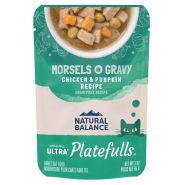 Natural Balance Platefulls Cat Chicken &amp; Pumpkin in Gravy Pouch 3oz
