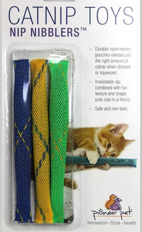 Pioneer Pet Nip Nibblers Catnip Toy – 3 Pack