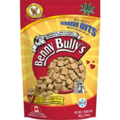 BENNY Bully&#39;s Dog Liver Mini Bits 50g