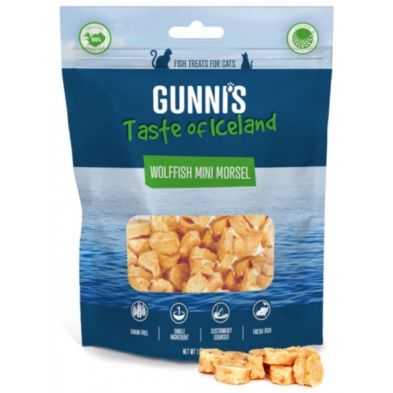 GUNNI&#39;S PET Cat Wolffish Mini Morsel 1.5oz