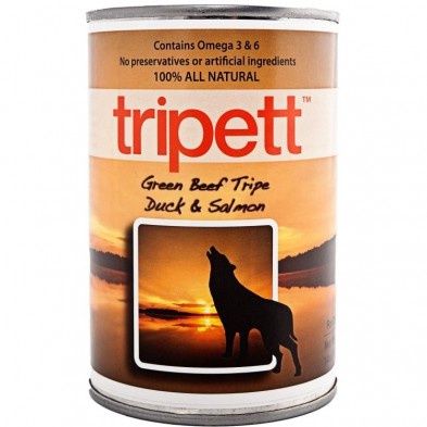 TRIPETT Dog Green Beef Tripe w/Duck &amp; Salmon 396g