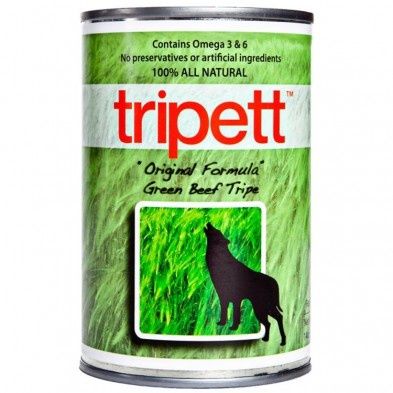 TRIPETT Dog Green Beef Tripe 396g