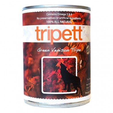 TRIPETT Dog Green Venison Tripe 396g