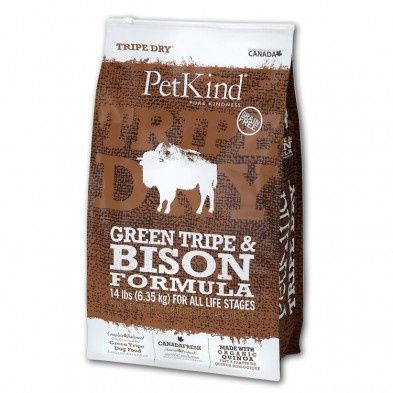 PETKIND Green Tripe &amp; Bison Formula  6.35kg