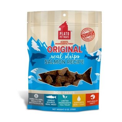 PLATO Original Real Strips Salmon Recipe 170g