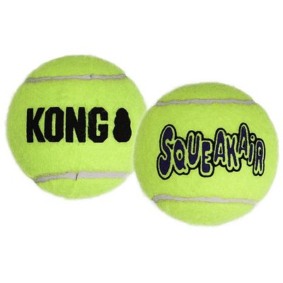 AirDog Squeaker Tennis Ball Medium 3PK