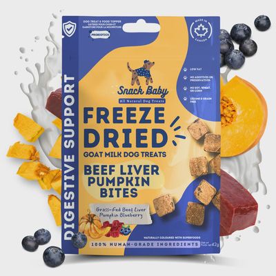 Snack Baby Beef Liver Pumpkin Bites