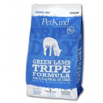 PETKIND Dog Green Lamb Tripe Formula 6.35kg