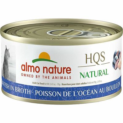 ALMO NATURE HQS NATURAL Ocean Fish in Broth 70GM