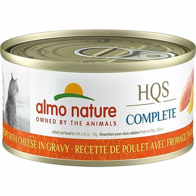 ALMO NATURE HQS COMPLETE Chicken with Cheese in Gravy 70GM