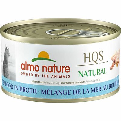 ALMO NATURE HQS NATURAL Mixed Seafood in Broth 70GM