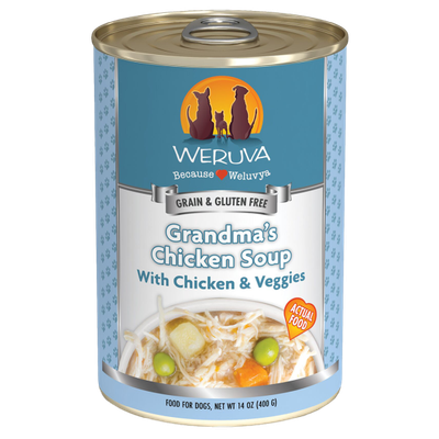 Weruva Dog Grandmas Chix Soup 14 oz