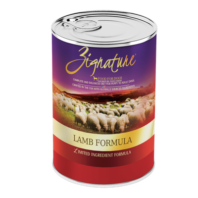 Zignature Dog LID Lamb 13 oz