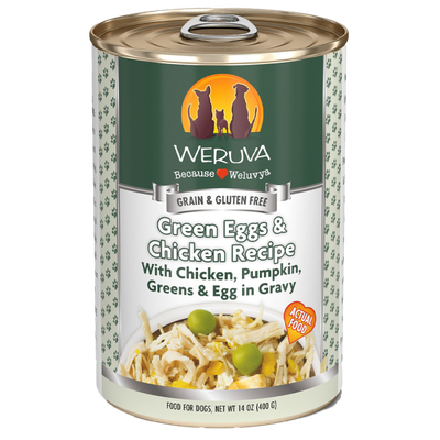 Weruva Dog Green Eggs &amp; Chicken 14 oz