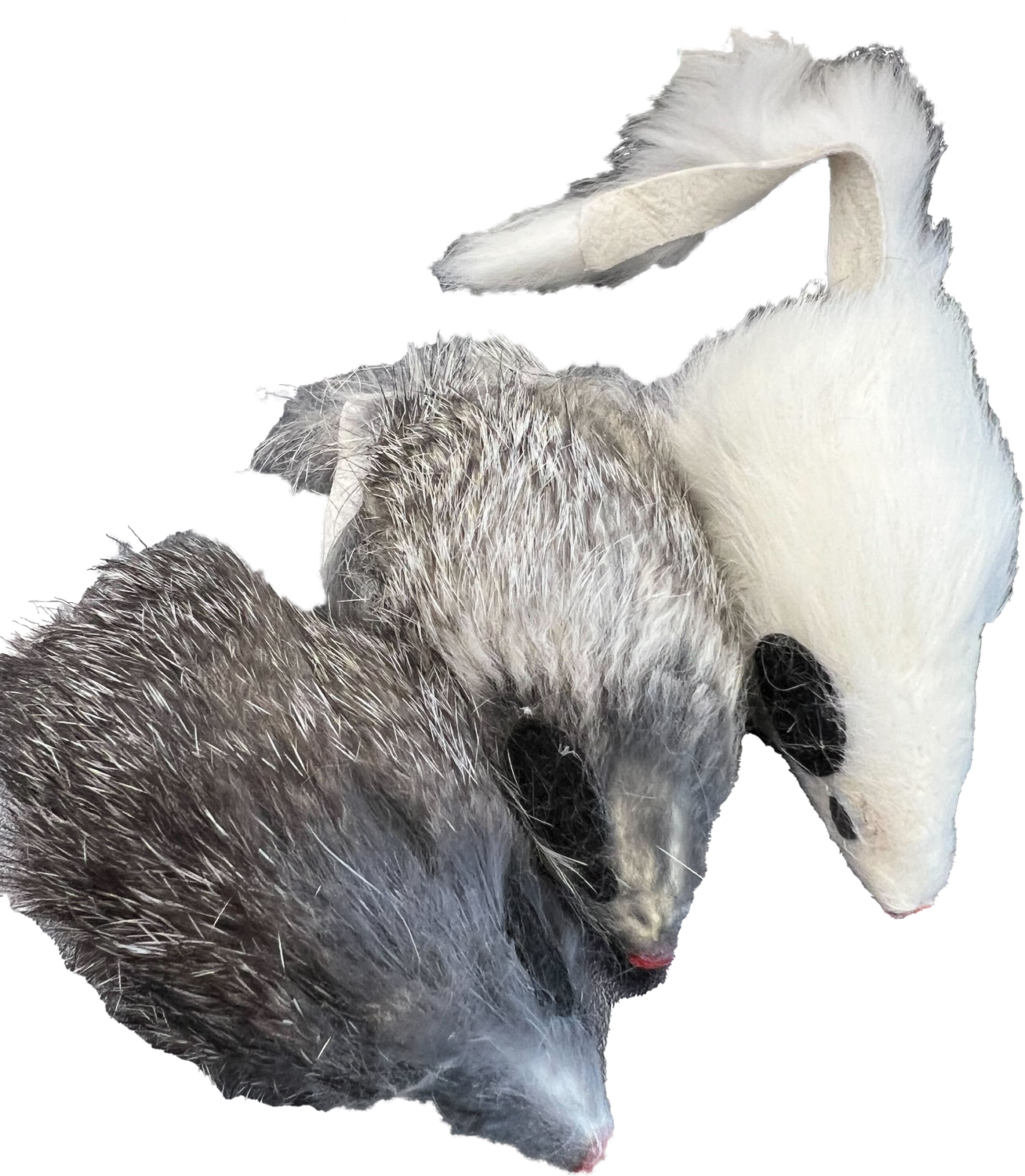 GO CAT 2&quot; REAL FUR SHORT HAIRED MICE