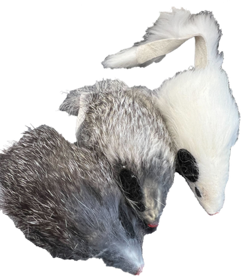 GO CAT 2&quot; REAL FUR SHORT HAIRED MICE