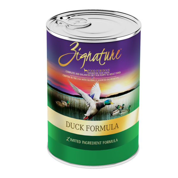 Zignature Dog LID Duck 13 oz