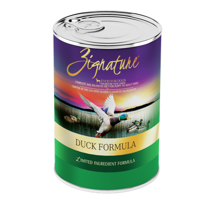 Zignature Dog LID Duck 13 oz