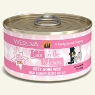Weruva Cats in the Kitchen Kitty Gone Wild Salmon 3.2 oz