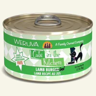 Weruva Cats in the Kitchen Lamb Burgini 3.2 oz